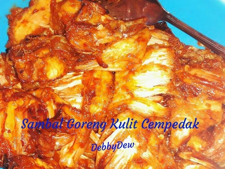 Cara Mudah Membuat Resep Sambal goreng kulit cempedak #BikinRamadanBerkesan yang Lezat Anti Ribet, Sempurna