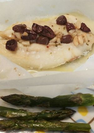 A picture of John dory fillet al cartoccio 🎄.