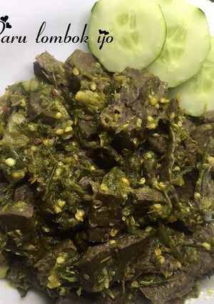 Foto resep Paru lombok ijo