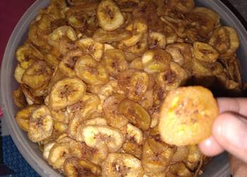 Resep Terbaik Kripik Pisang Gurih (Manis dan Asin) Lezat Mantap