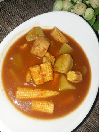 Langkah Gampang Menyiapkan Resep Sayur asam pedes manis yang  Bikin Ketagihan Anti Ribet, Mantap