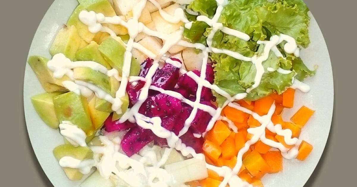 569 Resep Salad Mix Buah Sayur Enak Dan Sederhana Ala Rumahan Cookpad