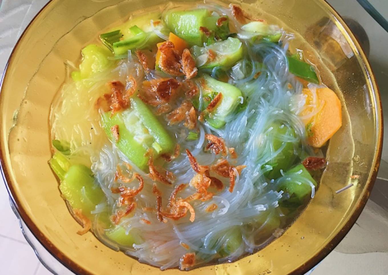 Sayur Bening Gambas Laksa