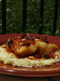 Una foto de Bacalao a la miel