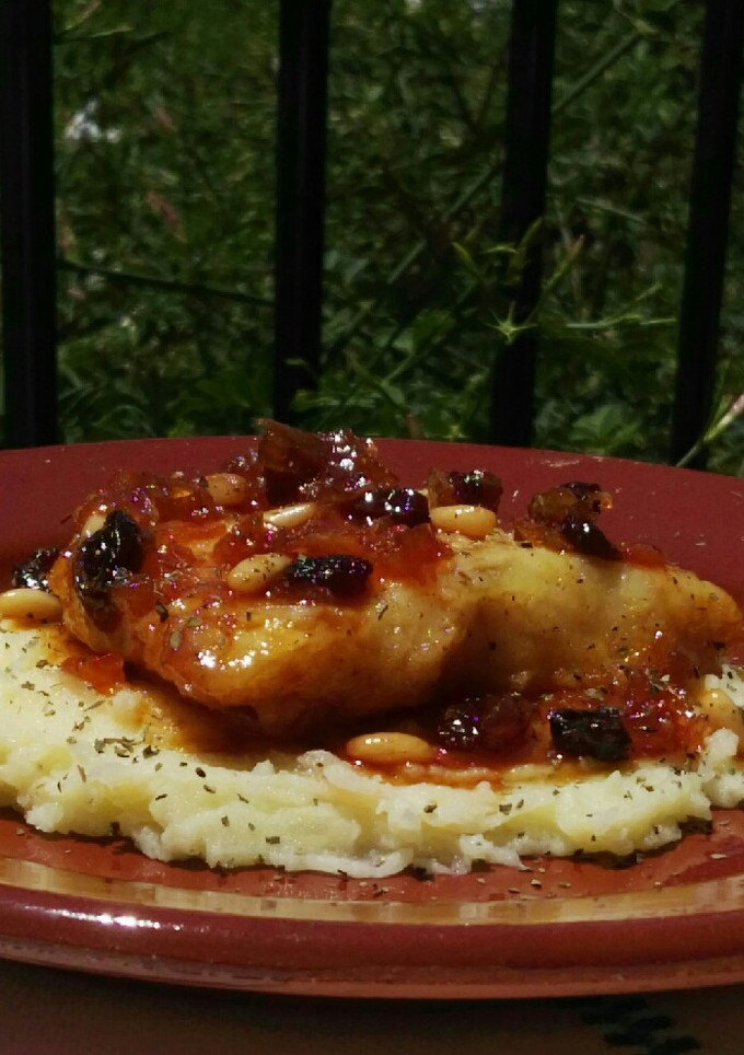 Una foto de Bacalao a la miel