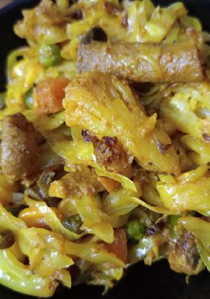 A picture of Mix frozen vegetable without onion garlic.