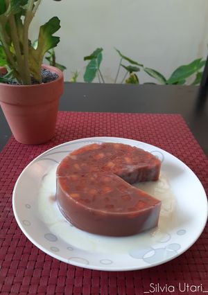 Foto resep Puding Buah & fla