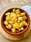 Patatas en freidora de aire