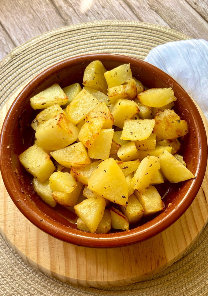 Una foto de Patatas en freidora de aire