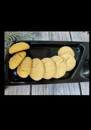 A picture of Nankhatai in 5 minutes.
