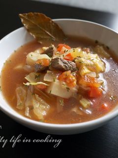 西式♪ 酸中帶甜的羅宋湯 Russian Borscht 的食譜成品照片