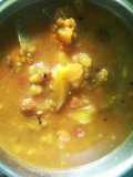 Potato & Chickpea Curry /Aloo-Choliya