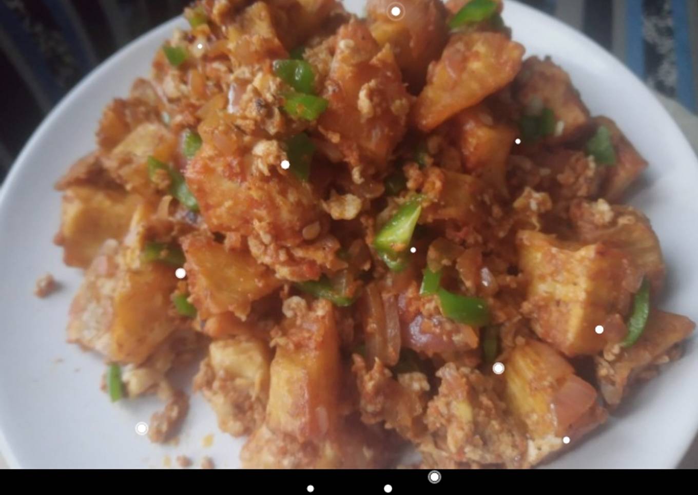 Scrambled Eggs Potatoes. #HappyChildrensDay