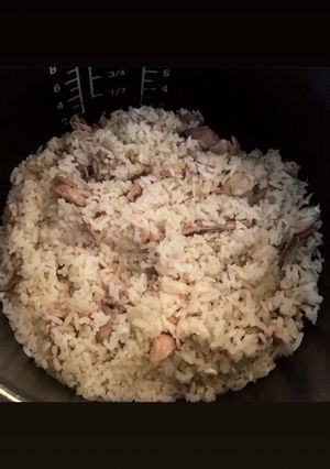 Foto resep Nasi Hainam / Hainan Chicken Rice (rice cooker)