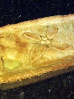 A picture of mince and potato pie.