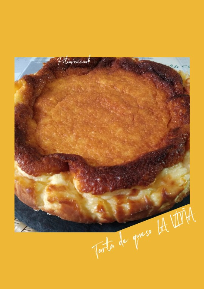Una foto de Tarta de queso La Viña
