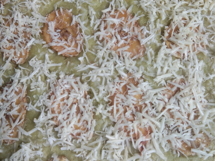 Cara Gampang Membuat Bolu pisang pandan mix tape keju Anti Gagal