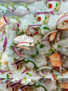 Una foto de Ceviche mixto 🐟🦐