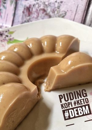 Foto resep Puding kopi #debm #keto