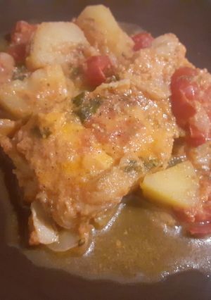 Foto di Baccalá in umido con patate