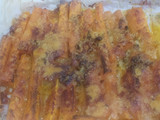 Zanahoria crujiente al horno