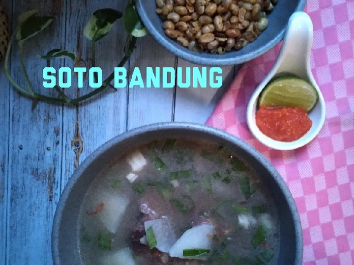 Langkah Gampang Menyiapkan Resep Soto Bandung| daging sapi dan Lobak yang Uenak Anti Ribet, Lezat