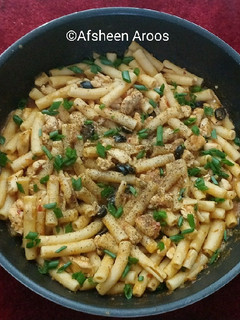A picture of Red Sauce Pasta Chicken.
