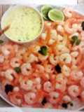 Prawns with mango chilly aioli