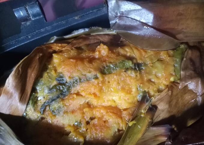 Resep Pepes (Brengkes) Tempoyak Khas Palembang Oleh Ayu_utami - Cookpad