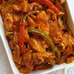 A picture of Chicken Jalfrezi.
