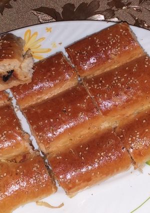 صورة لوصفة خبز محشي