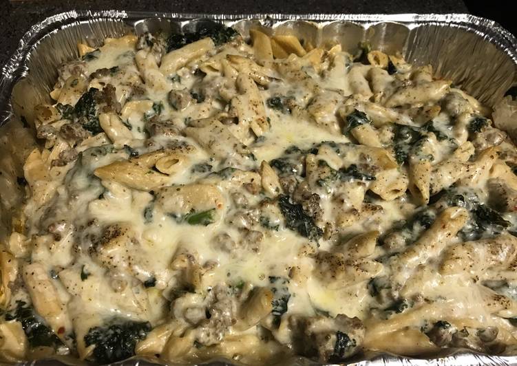 Recipe of Award-winning Sweet Sausage &amp; Kale Pasta