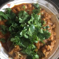 A picture of Chickpeas with lame.