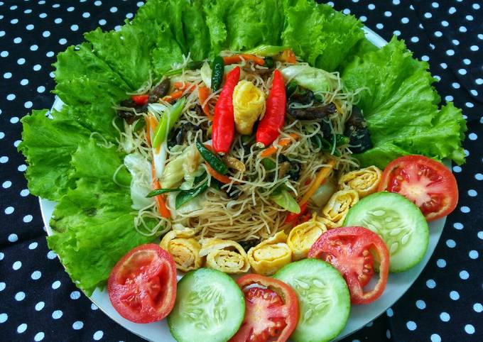 Resep Bihun goreng jamur kuping, Bisa Manjain Lidah