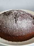 Torta di soli albumi con cacao e yogurt