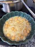 Garbanzos con sopa 🥣
