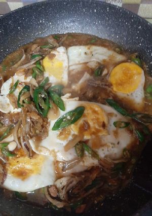 Foto resep Telor Teri Tumis Tauco (4T)