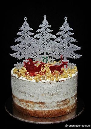 Foto de Bolo de cenoura e noz