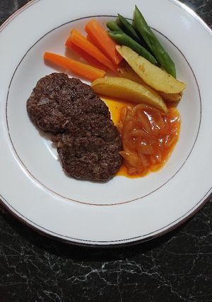 Foto resep Bisteak Daging Sapi Giling