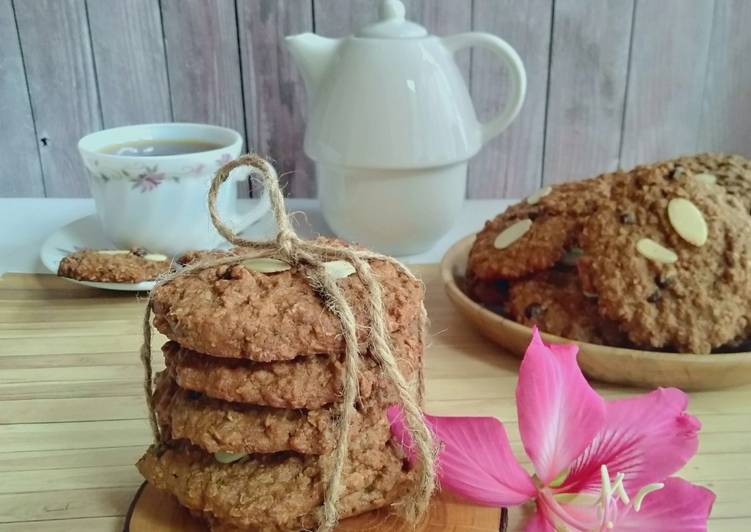 Bagaimana Menyiapkan 21.1~ Coffee Oat Cookies Anti Gagal