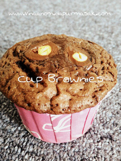 Foto resep Cup Brownies Bites