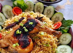 Foto resep Nasi Kabsah Ayam Acar Merah (Dengan Magicom)