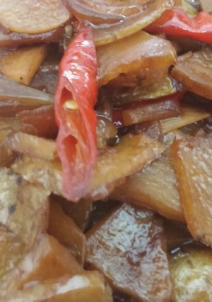Foto resep Kentang Kecap Masa Kecil