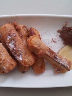 Foto resep banana stick chocolate