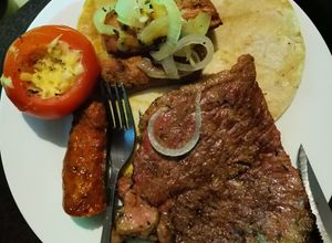 Una foto de Cenita asada