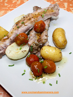 Una foto de Costillas al horno