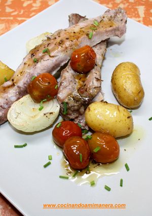 Una foto de Costillas al horno