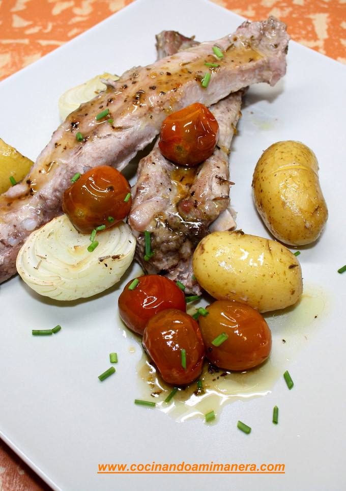 Una foto de Costillas al horno