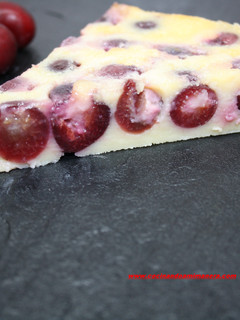 Una foto de Clafoutis de Cerezas o Picotas