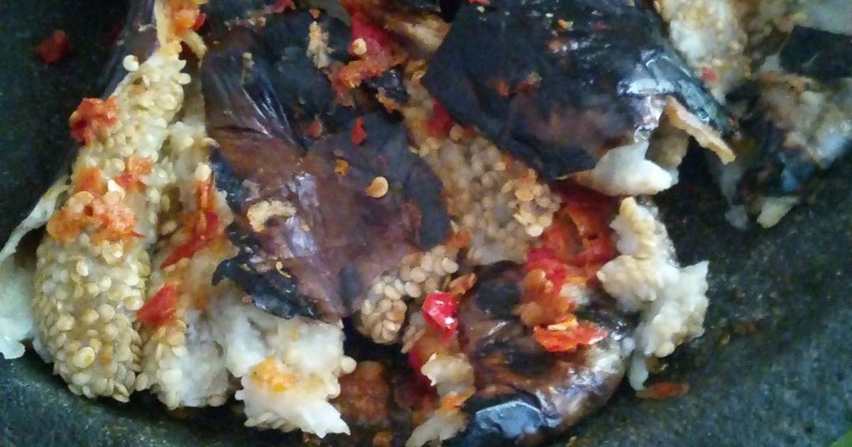 Resep Terong bakar penyet oleh Ade Irene - Cookpad